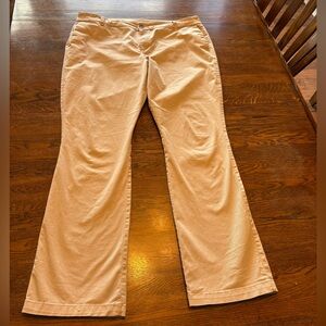 Old Navy Boot Cut Khaki Pants, size 16